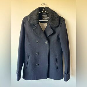Topman Men’s Peacoat